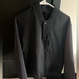 Black LuluLemon Bomber Jacket